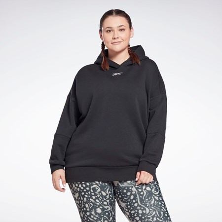 Reebok Studio Recycled Oversize Hoodie (Plus Size) Sort | LWD520371