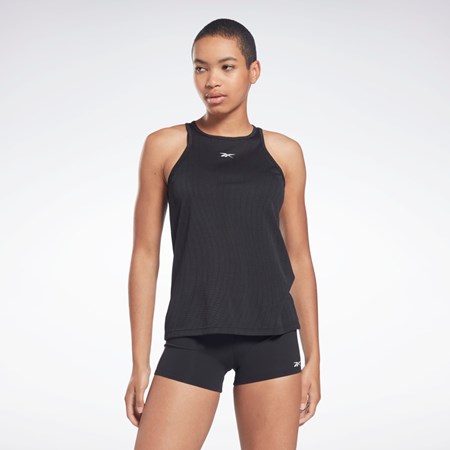 Reebok United By Fitness Perforated Tank Top Sort | KWA476835