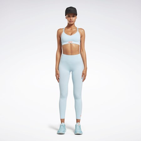 Reebok Victoria Beckham Seamless Leggings Blå | ECW124586