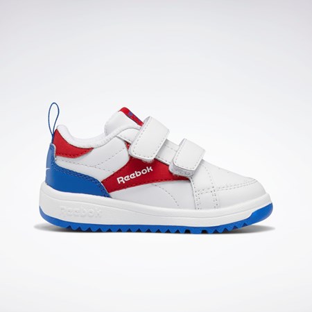 Reebok Weebok Clasp Low Shoes - Toddler Hvide Rød Blå | MFY417296