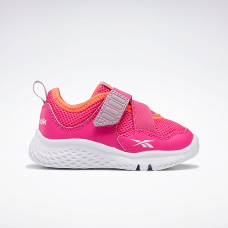 Reebok Weebok Flex Sprint Shoes - Toddler Lyserød Hvide Orange | UEL130486