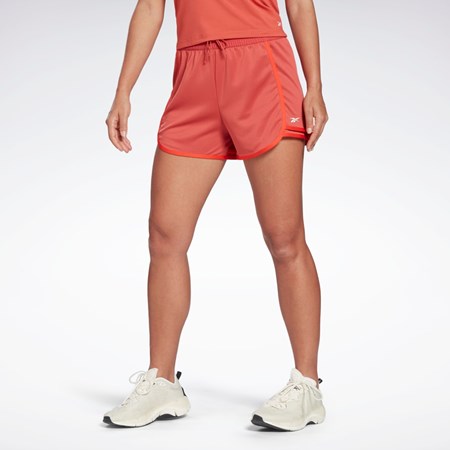 Reebok Workout Ready High-Rise Shorts Rhodonite | AIQ586427