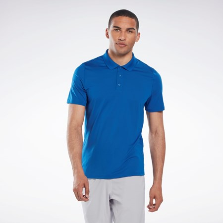 Reebok Workout Ready Polo Shirt Blå | ZWE598163