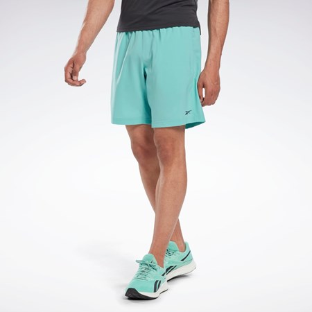 Reebok Workout Ready Shorts Semi Classic Teal | TOV879063