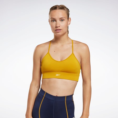 Reebok Workout Ready Sports Bra Bright Ochre | DRM765302