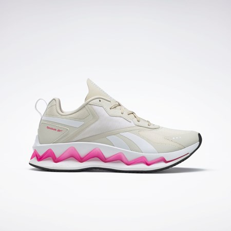 Reebok Zig Elusion Energy Shoes Hvide Lyserød | GRK583102